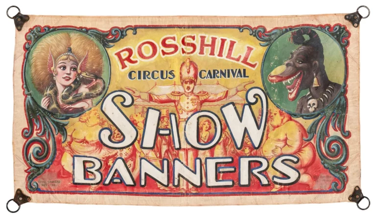 The Best of the Best, Cad Hill & the Rosshill Sideshow Banner