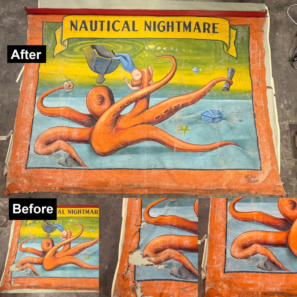 sideshow banner restoration